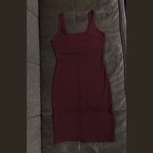 Forever21  Magenta Backless Casual Dress Medium